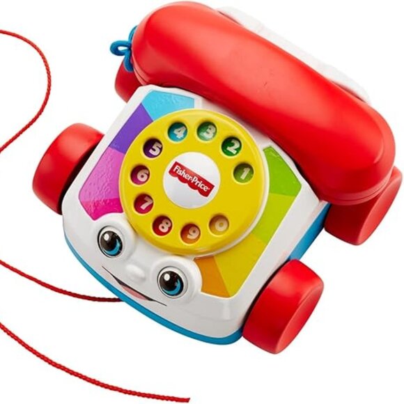 NEW!! Fisher-Price Toddler Pull Toy Chatter Telephone Pretend Phone!! - No Box!! - Picture 6 of 6